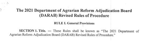OSHDP UPDATES: 2021 DARAB REVISED RULES OF .